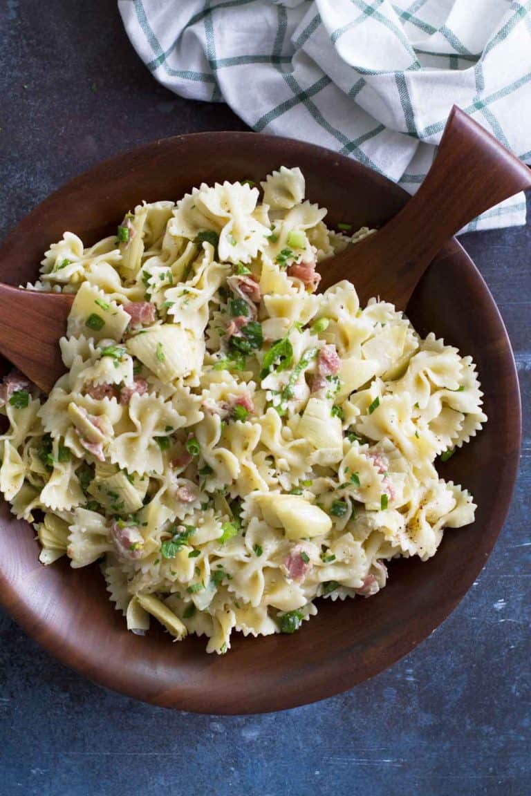 Artichoke Pasta Salad Taste and Tell