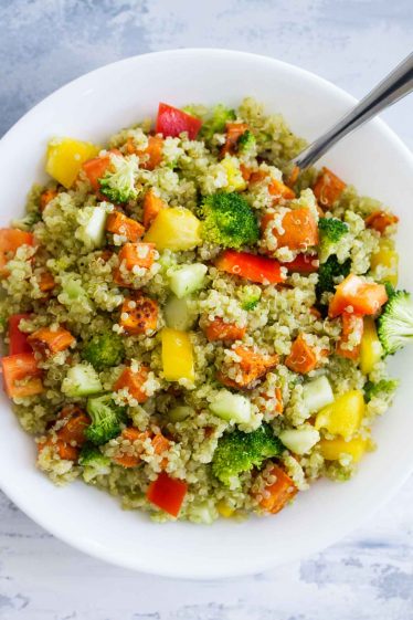 Greek Quinoa Salad - Taste and Tell