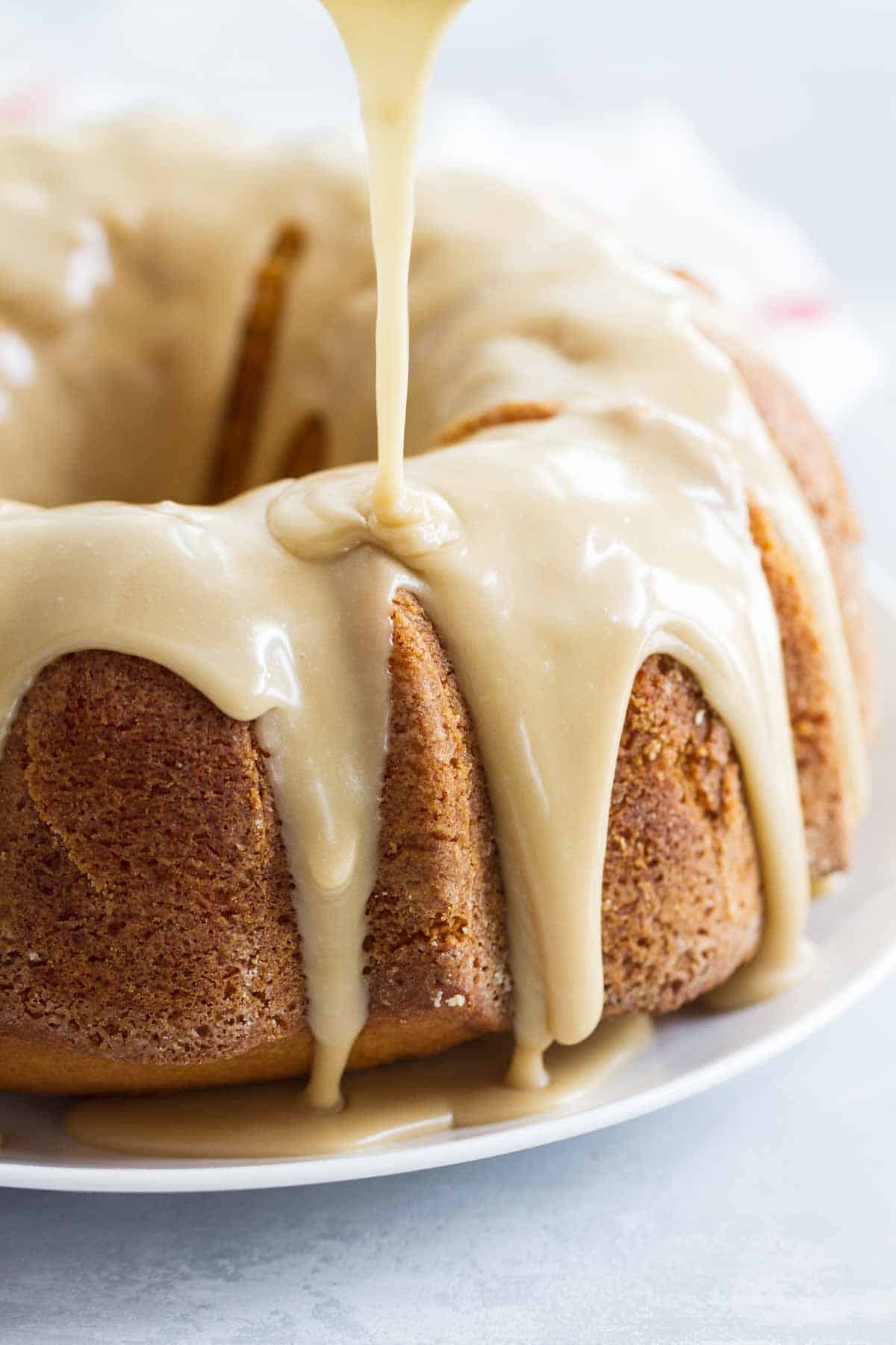 Caramel Icing for Buttermilk Pound Cake