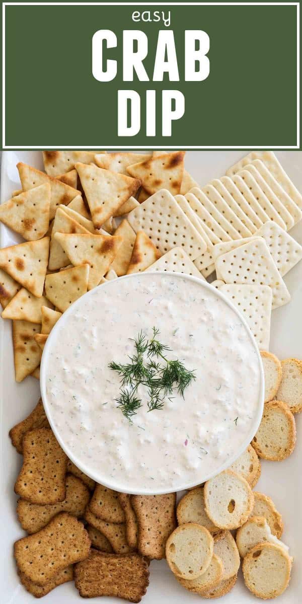 Easy Crab Dip Recipe - Cold Crab Dip Recipe - Taste And Tell