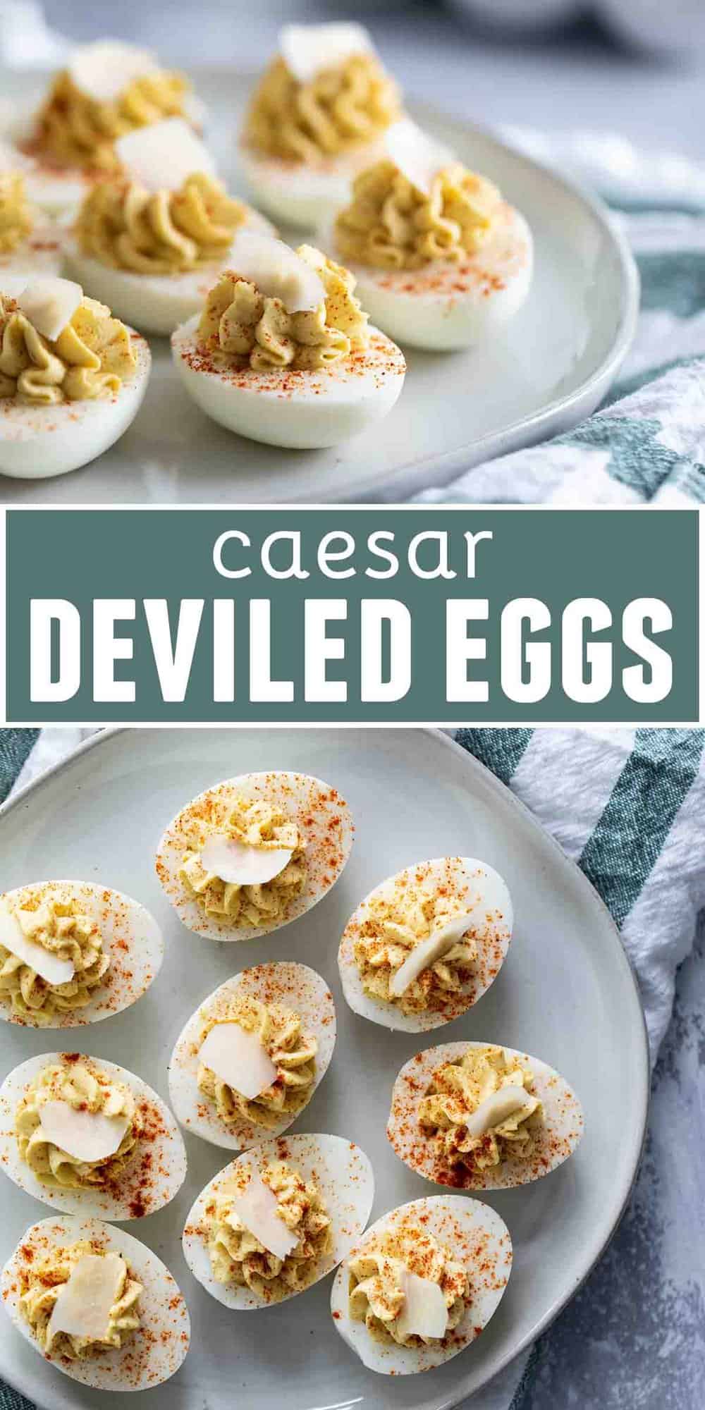 Caesar Deviled Eggs Recipe Recipe - Taste and Tell