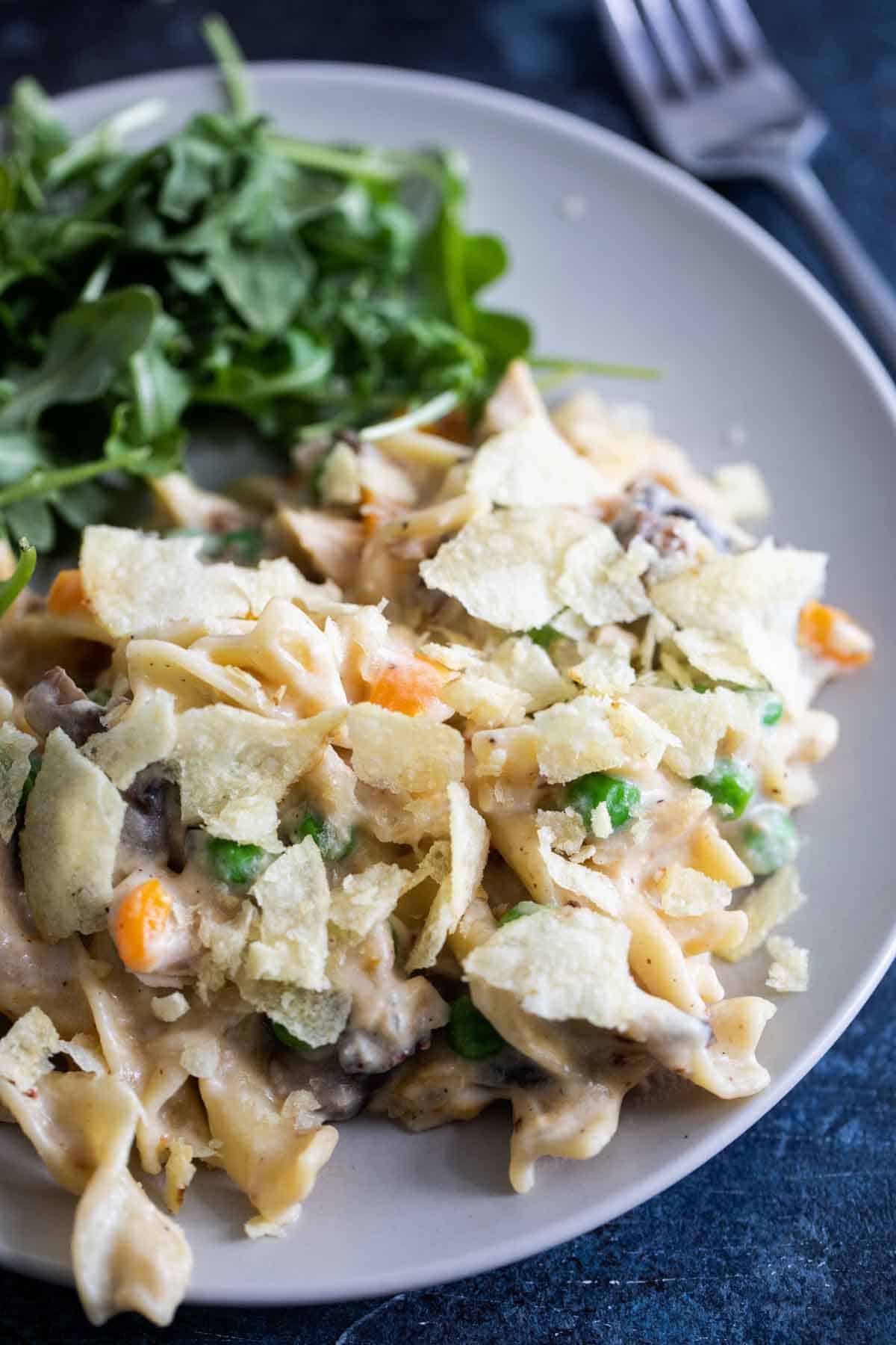 Instant Pot Tuna Noodle Casserole Healthy