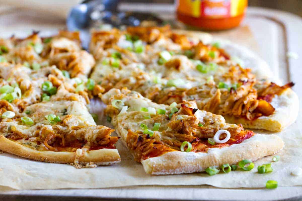 Buffalo Chicken Pizza - and