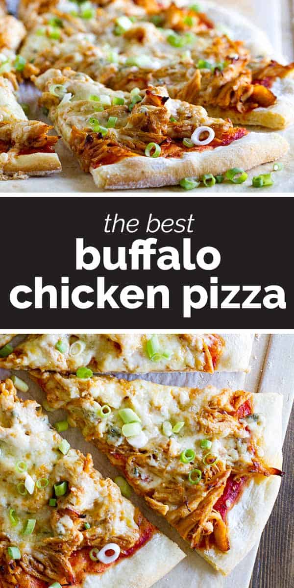 Buffalo Chicken Pizza - Taste and Tell