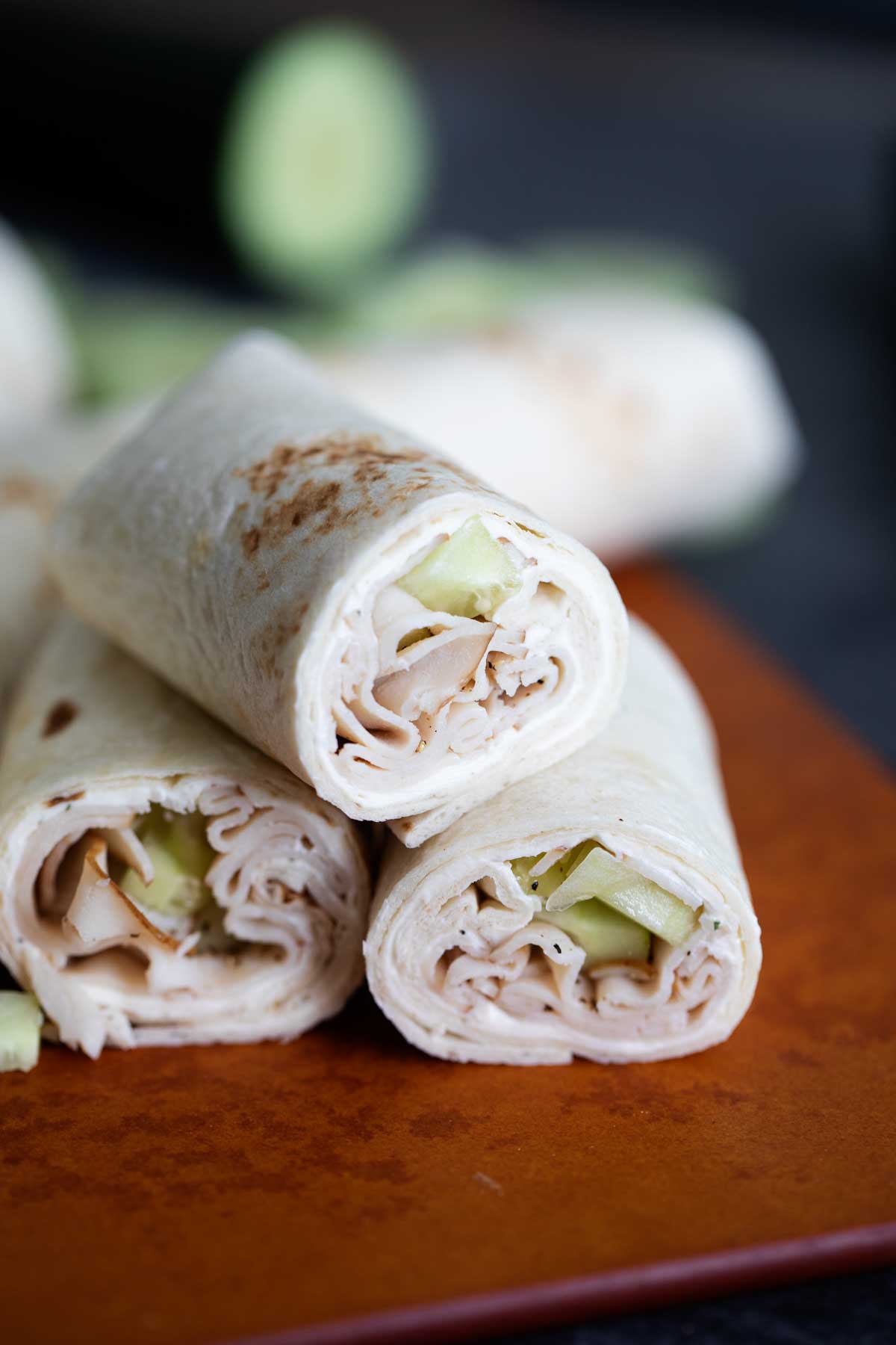 Cucumber Ranch Turkey Tortilla Wrap Recipe Taste And Tell