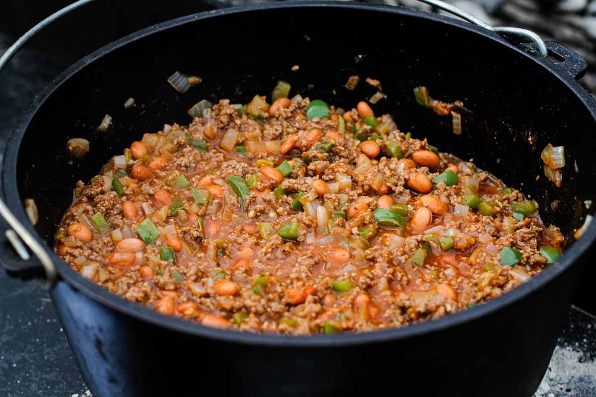 Chili for Dutch Oven Frito Pie