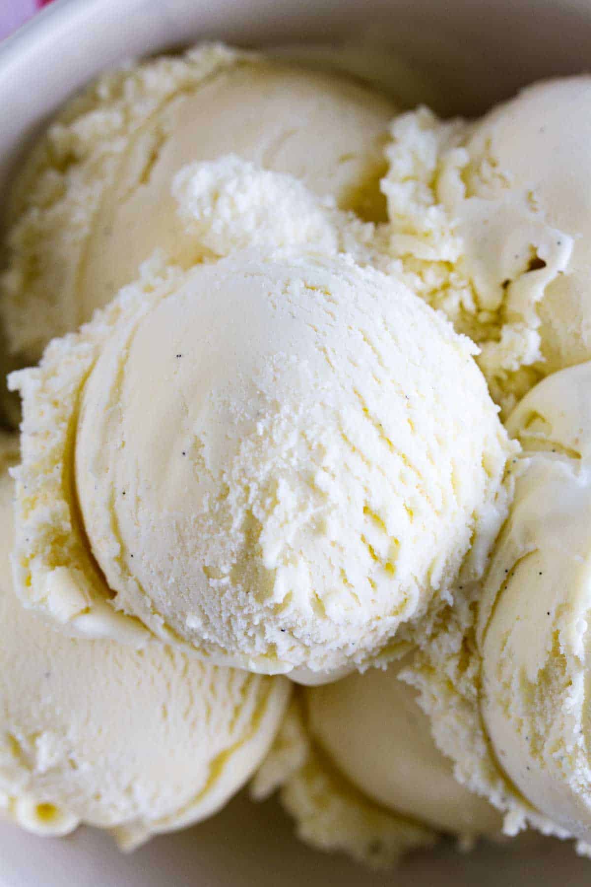 Vanilla Ice Cream Recipe How To Make Vanilla Ice Cream Eggless