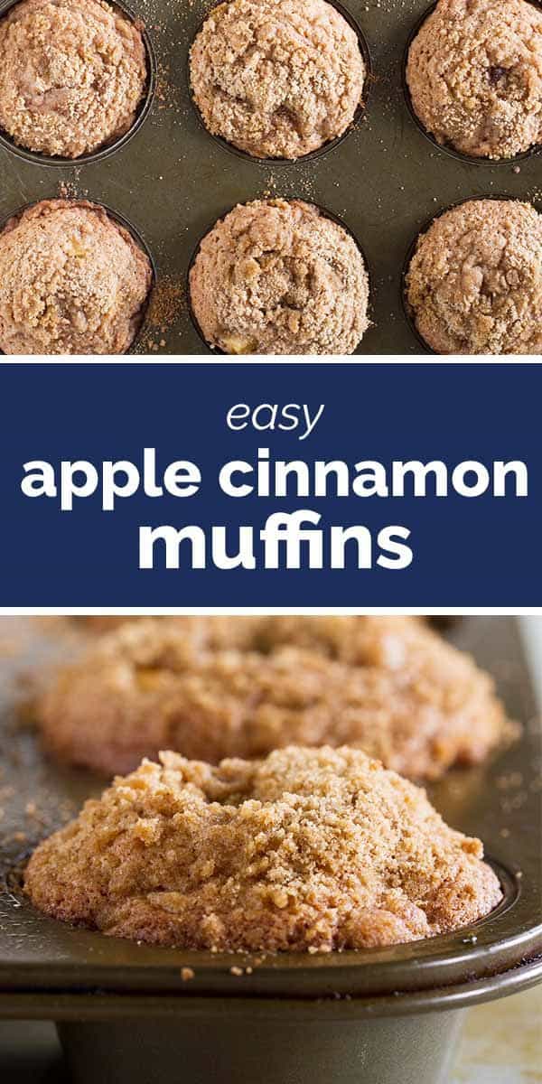 Apple Cinnamon Muffins - Taste and Tell