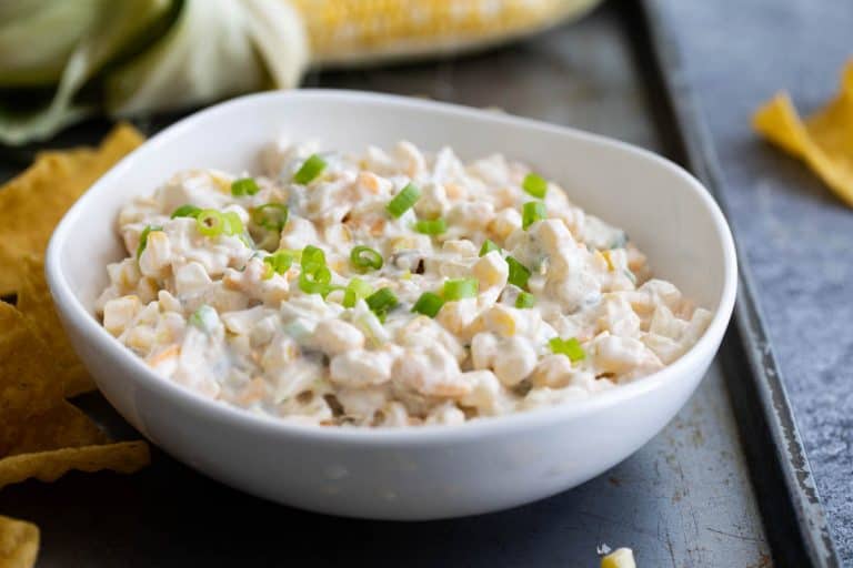 Corn Dip Recipe with Green Chiles - Taste and Tell