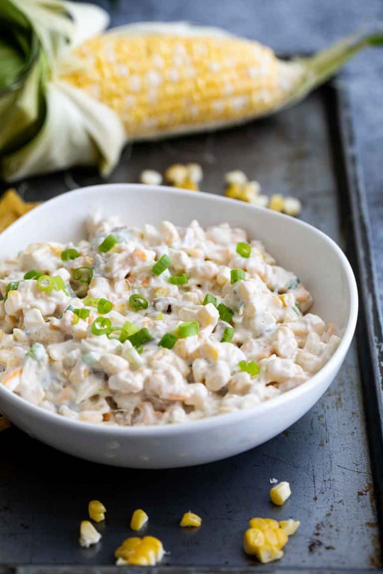 Corn Dip Recipe with Green Chiles - Taste and Tell