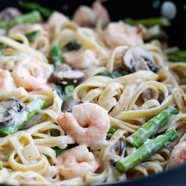 Shrimp Alfredo - Easy Yet Impressive! - Taste and Tell