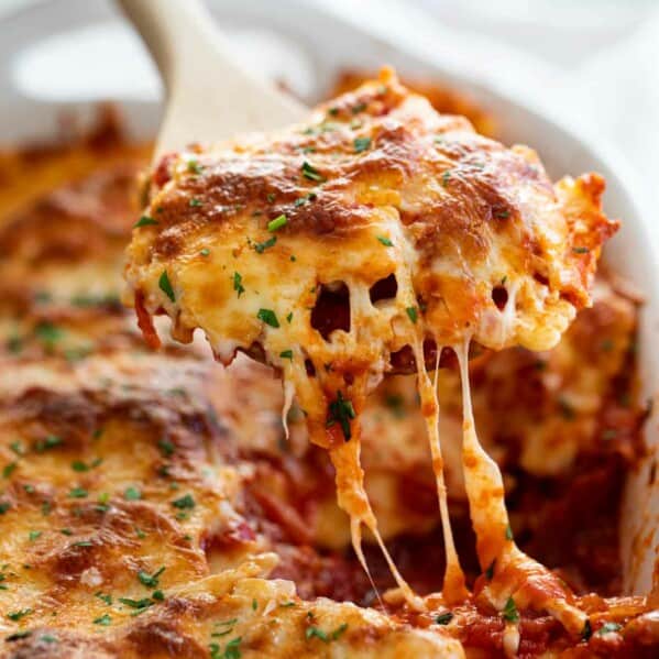 Baked Ravioli with Homemade Sauce - Taste and Tell