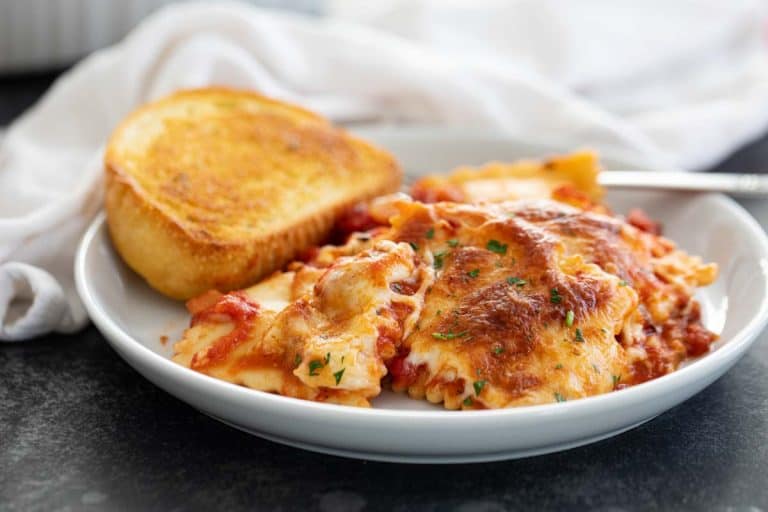 Baked Ravioli With Homemade Sauce Taste And Tell 5257