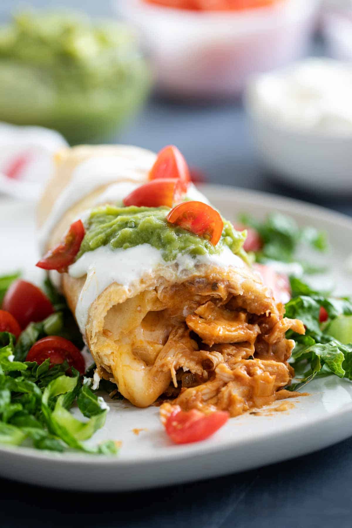 Easy Chicken Chimichangas Recipe