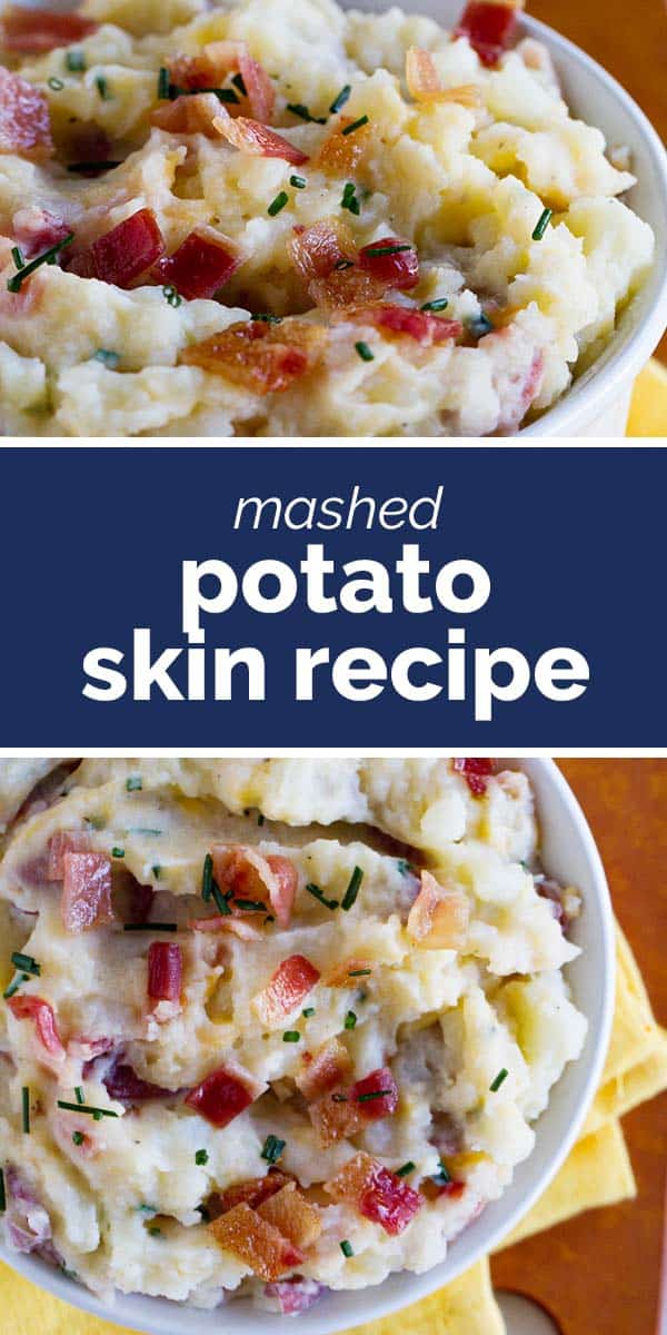 Loaded Mashed Potato Skin Recipe - Taste and Tell