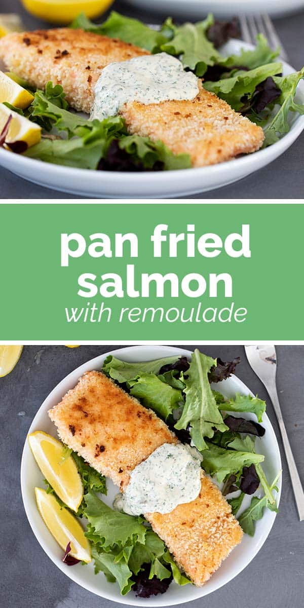 Pan Fried Salmon with Remoulade - Taste and Tell