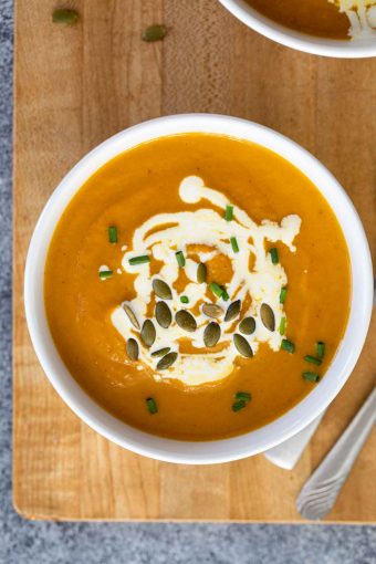 Pumpkin Soup Recipe - Taste and Tell