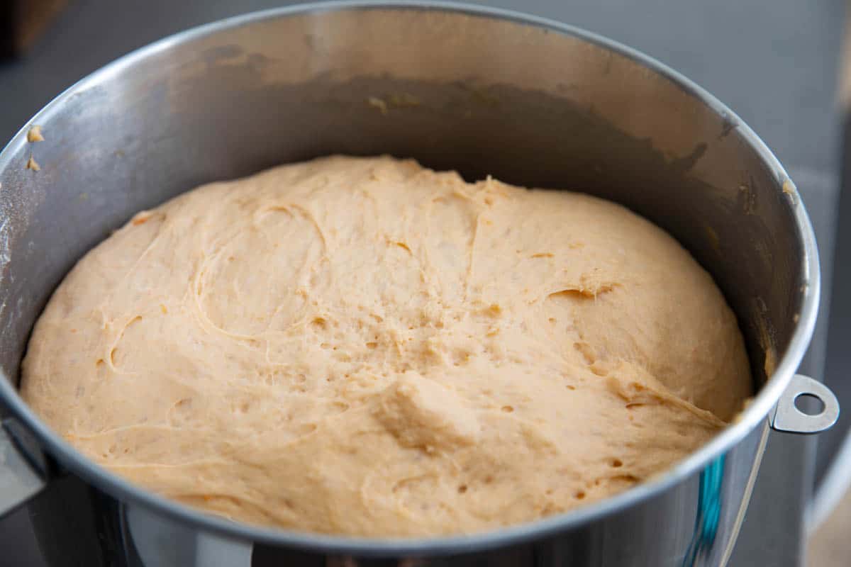 rising dough for crescent rolls