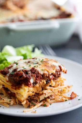 Spaghetti Lasagna - Taste and Tell