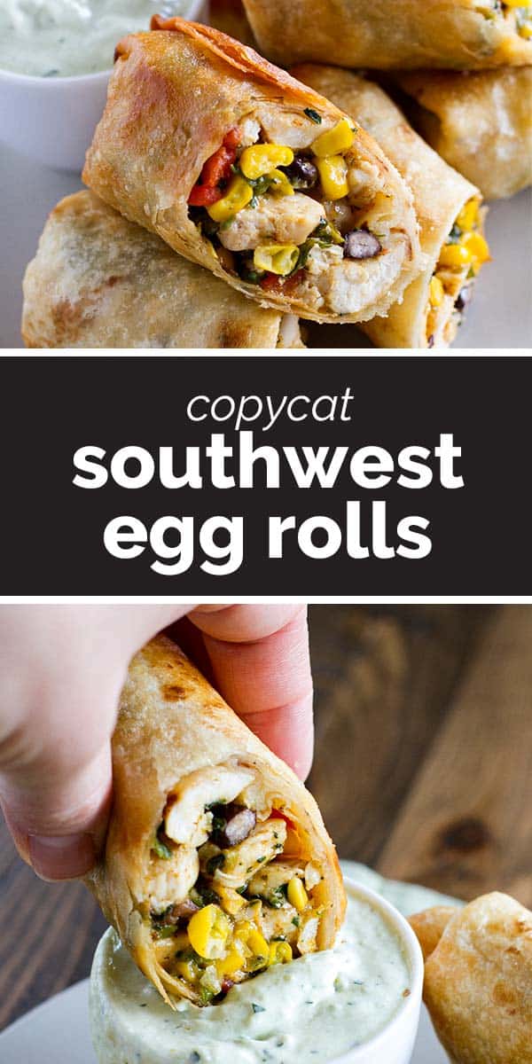 Southwestern Egg Rolls