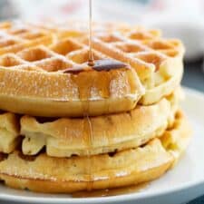 From Scratch Waffle Recipe - Taste and Tell