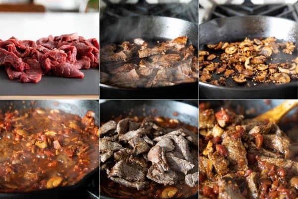 Ragu Recipe with Steak and Mushrooms - Taste and Tell