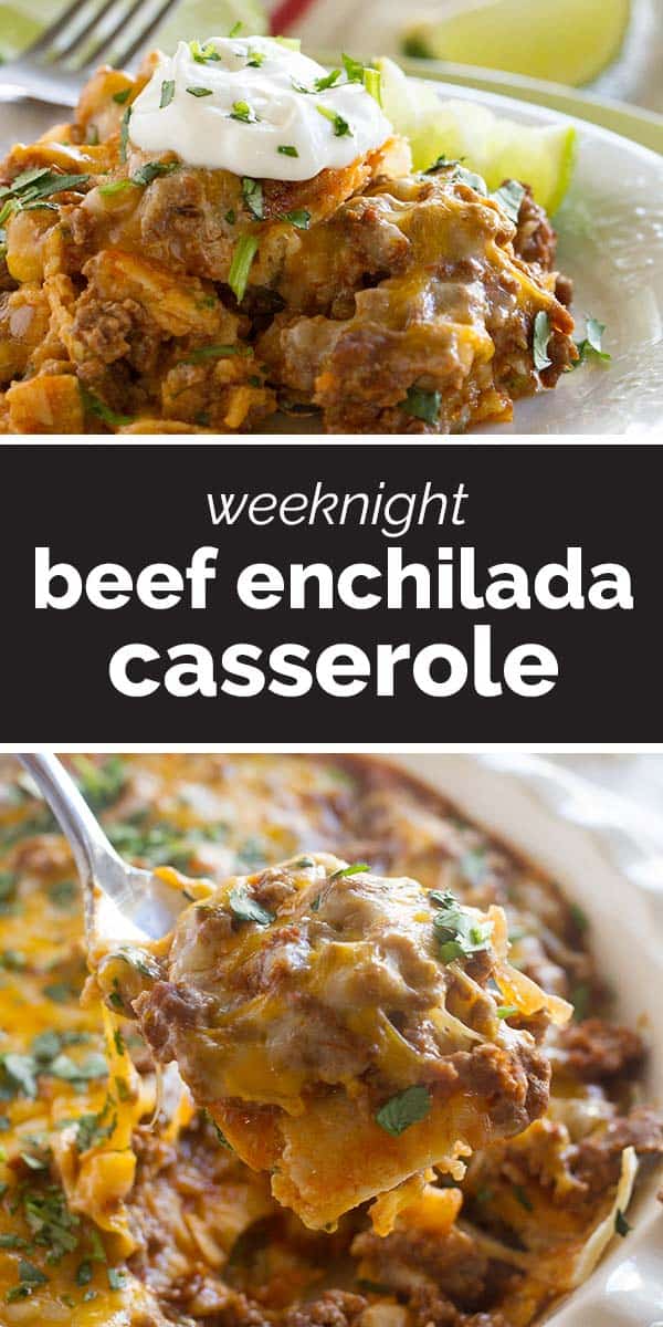 How to Make Beef Enchilada Casserole