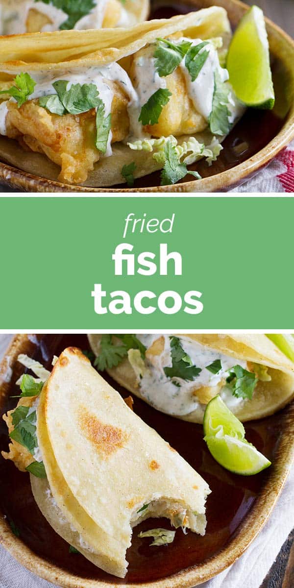 Fried Fish Tacos - Taste and Tell