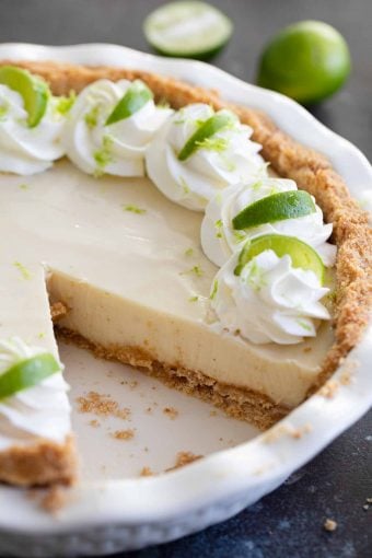 Key Lime Cupcakes with Key Lime Pie Filling - Taste and Tell