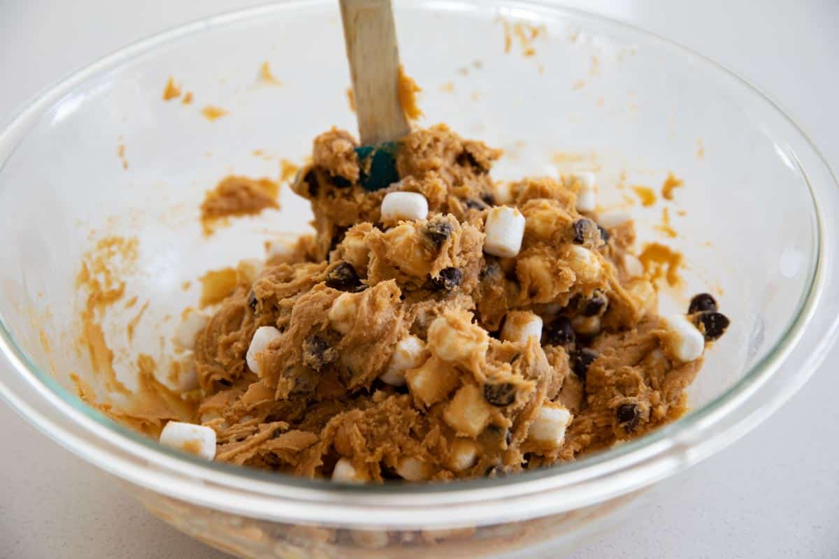 dough for butterscotch blondies