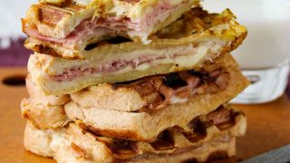 Waffled Monte Cristo Sandwich Recipe - Cultured Table