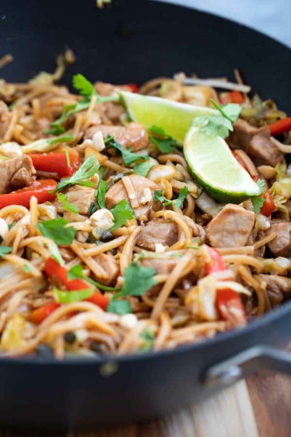 Pork Stir Fry Recipe with Rice Noodles  Taste and Tell