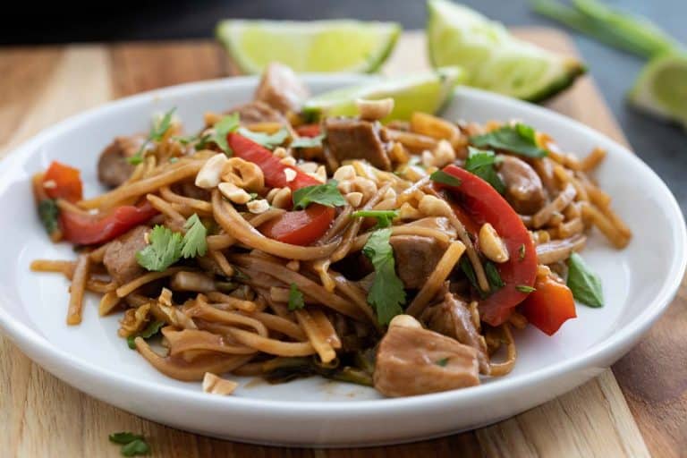 Pork Stir Fry Recipe with Rice Noodles - Taste and Tell