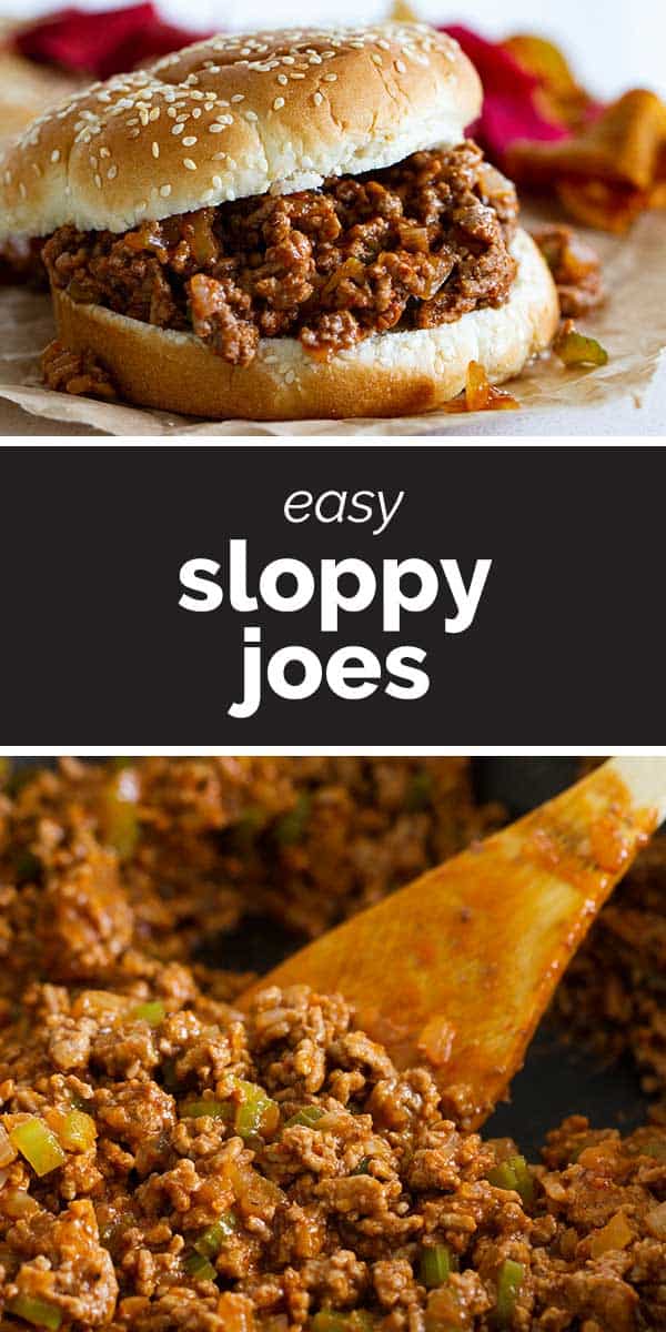 Easy Homemade Sloppy Joe Recipe - Taste and Tell