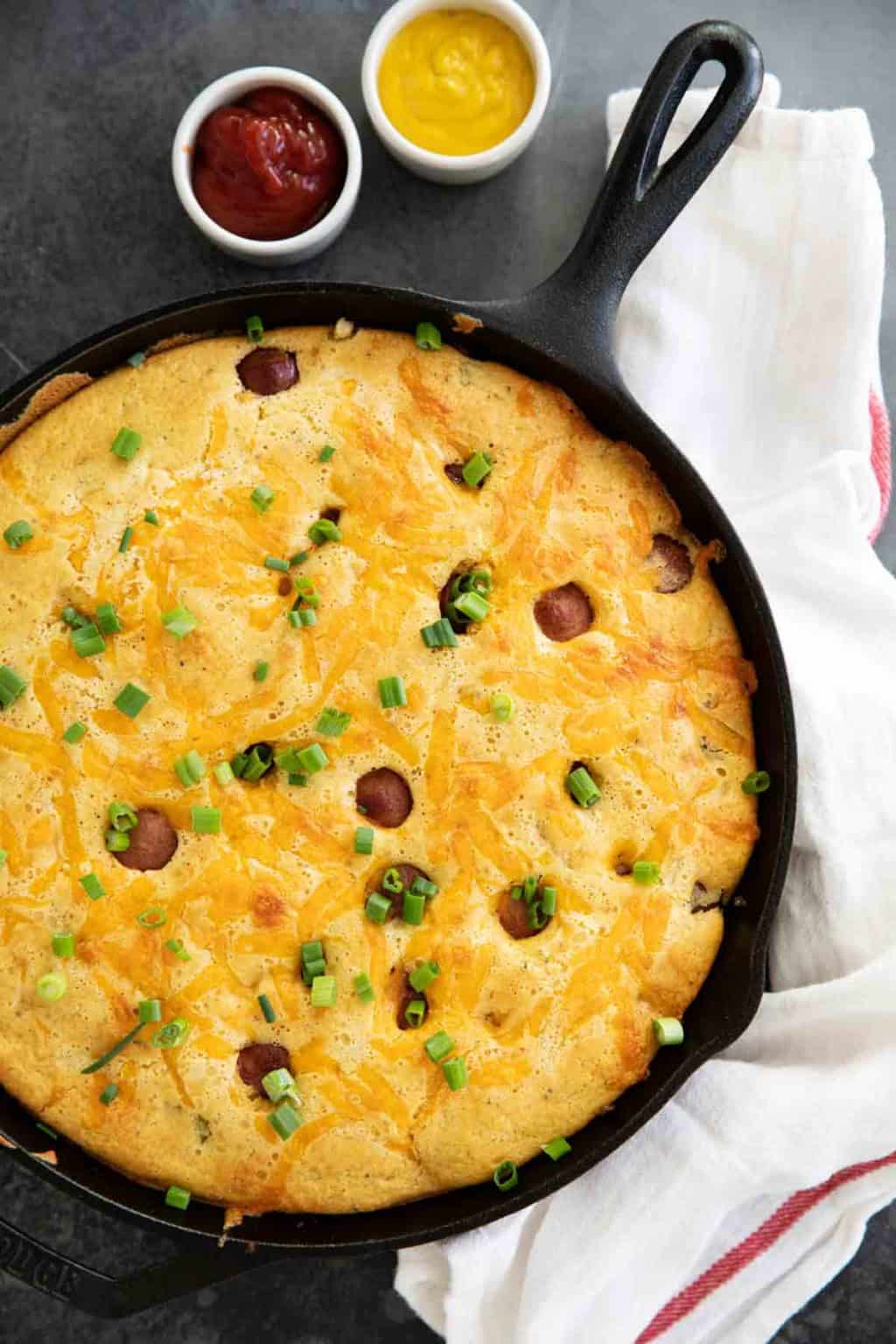 Corn Dog Casserole Kid Friendly Recipe Taste and Tell