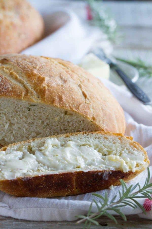 Potato Bread Recipe with Rosemary and Roasted Garlic Taste and Tell