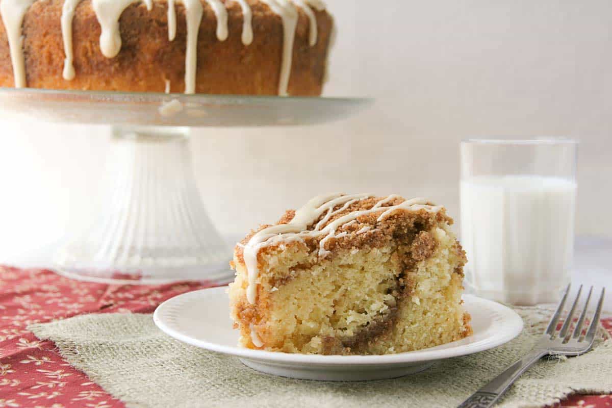 Moist coffee cake recipe without sour cream