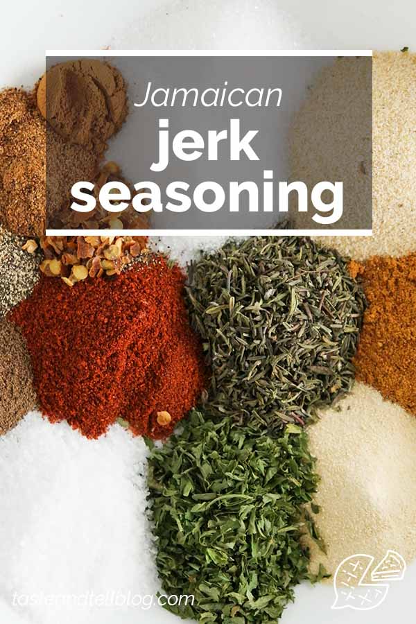 Jamaican Jerk Seasoning Taste and Tell