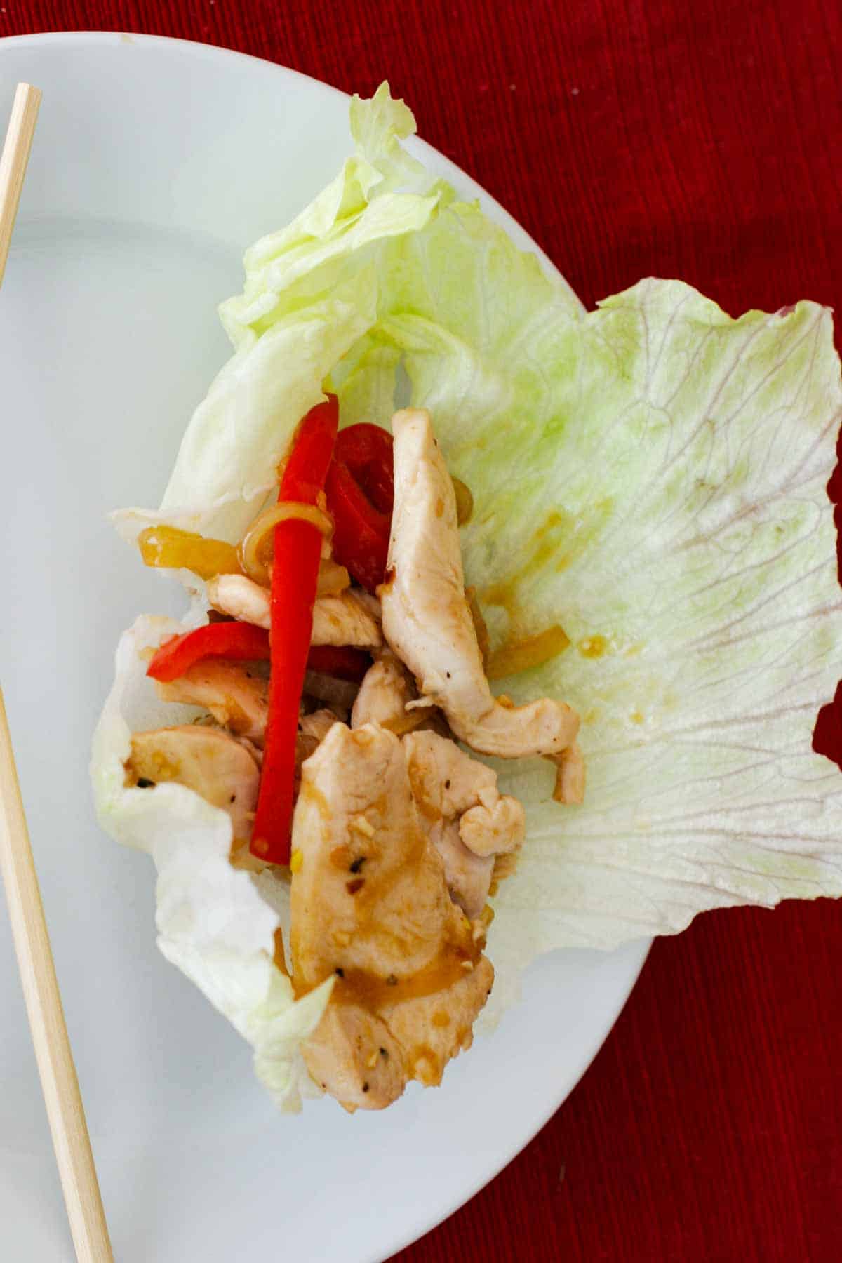 Chicken Stir Fry Wraps Taste And Tell