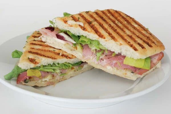 Grilled Eggplant, Proscuitto and Cheese Panini - Taste and Tell