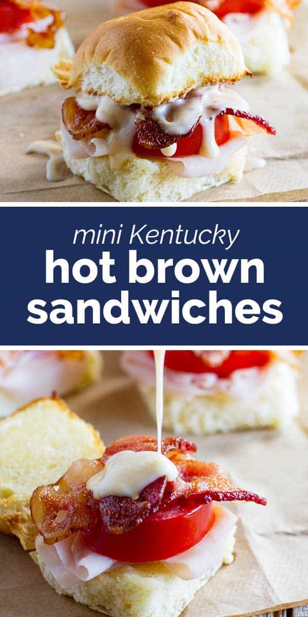 Mini Kentucky Hot Brown Sandwiches Taste and Tell