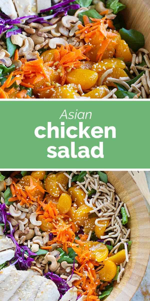 Asian Chicken Salad Recipe - Taste and Tell