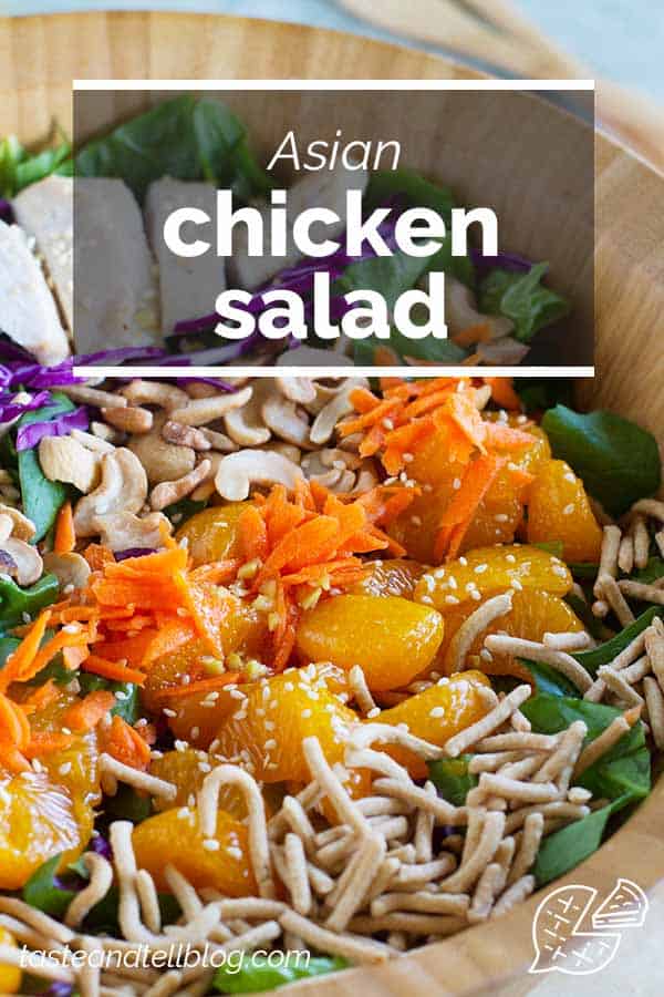 Asian Chicken Salad Recipe - Taste and Tell