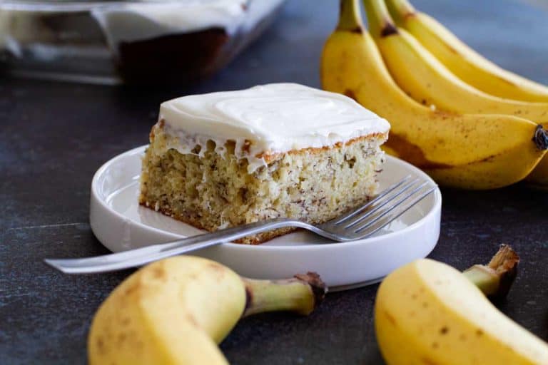 Banana Cake With Cream Cheese Frosting Taste And Tell