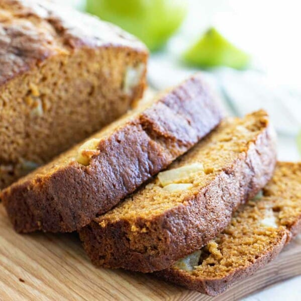 Pumpkin Apple Bread Recipe - Perfect for Fall! - Taste and Tell