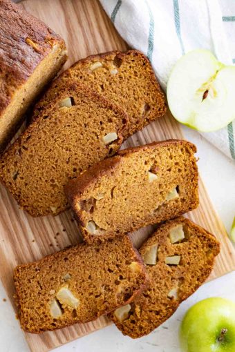 Pumpkin Apple Bread Recipe - Perfect for Fall! - Taste and Tell