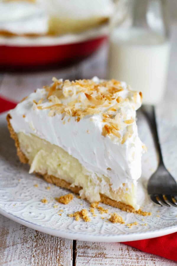 Coconut Cream Pie - Taste and Tell