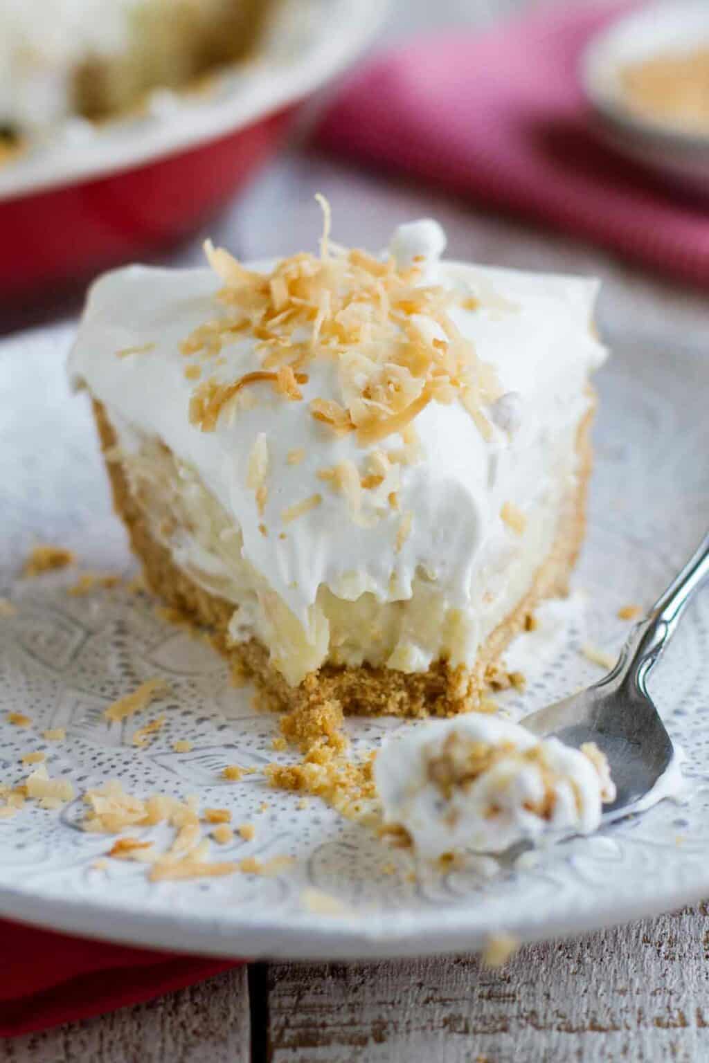 Coconut Cream Pie - Taste and Tell