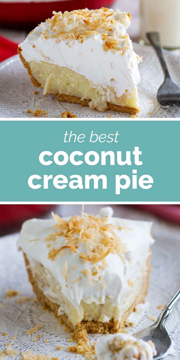 Coconut Cream Pie - Taste and Tell