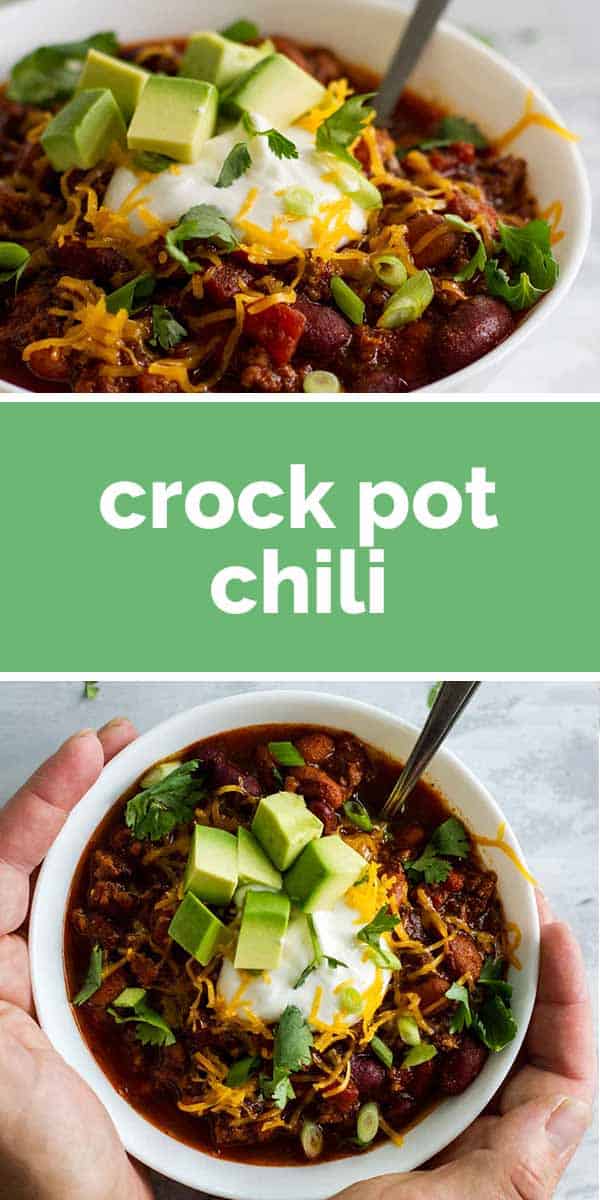 Easy Crock Pot Chili Recipe Slow Cooker Chili Taste and Tell